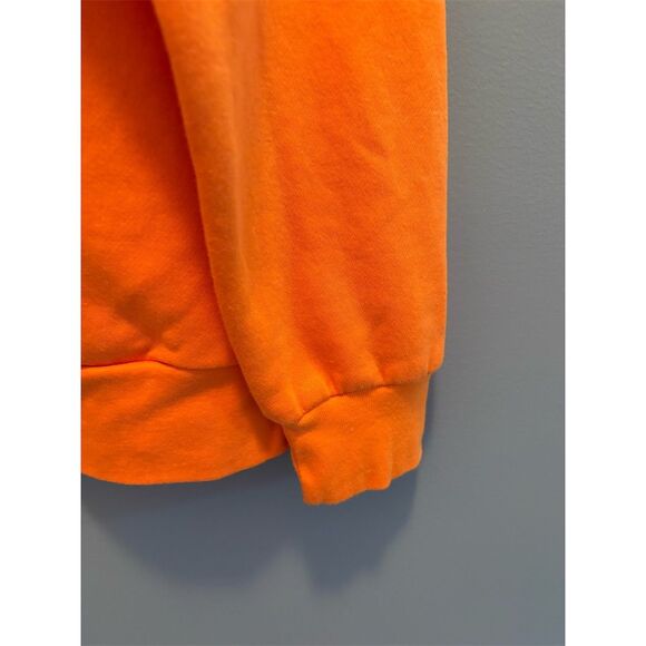 Mad Engine Unisex Oversized Halloween Pumpkin Sweatshirt Orange L - Picture 3 of 6